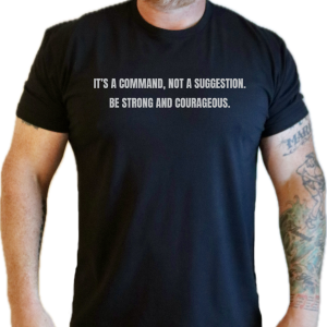 It's a command, not a suggestion