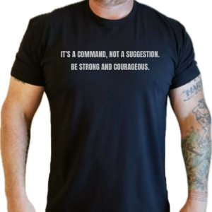 -It's a command, not a suggestion-