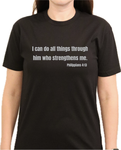 Philippians 4:13 T-Shirt