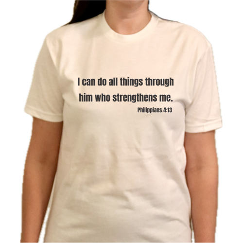 Philippians 4:13 T-Shirt - Image 3